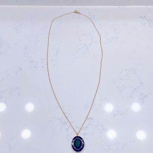 J.Crew Semiprecious stone pendant necklace.